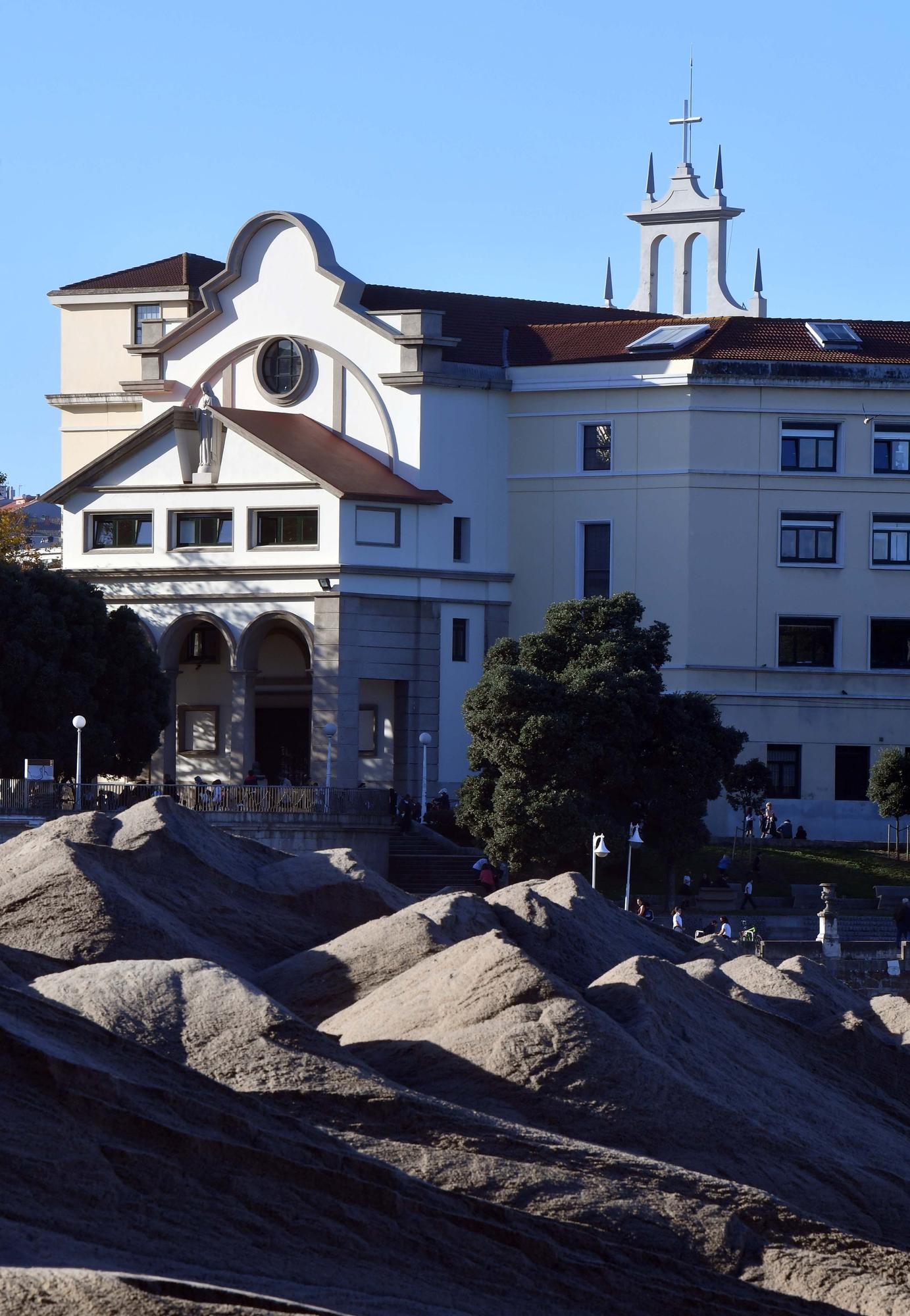 Las playas se preparan para los temporales