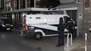 Díaz Ferran i Ángel Cabo arriben a l’Audiència Nacional per ser interrogats.