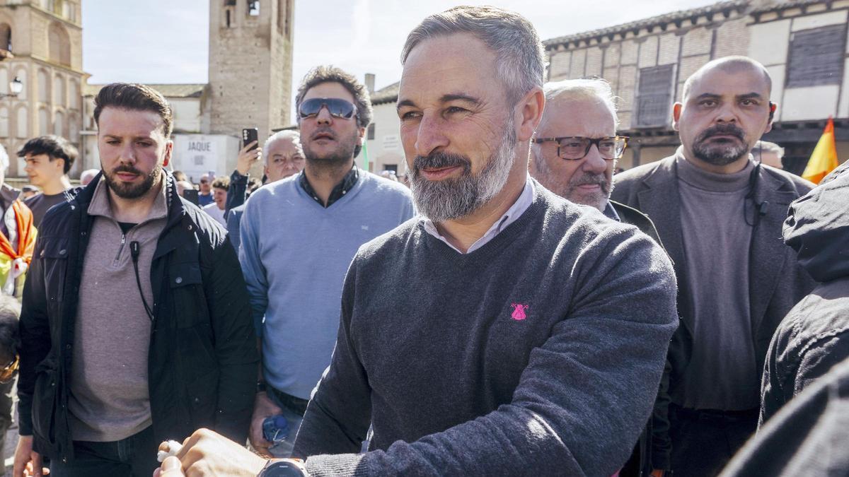 Crisis en Vox Murcia | Abascal evita pronunciarse sobre la crisis de ...