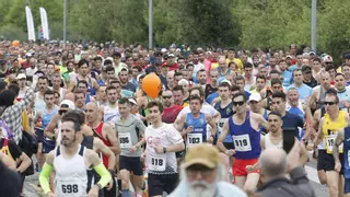 Cortes de tráfico por la la Media Maratón de Gijón: estas son las calles afectadas