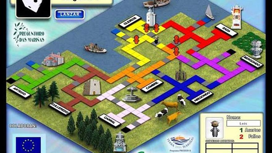 Imagen del juego en la página web. / la opinión