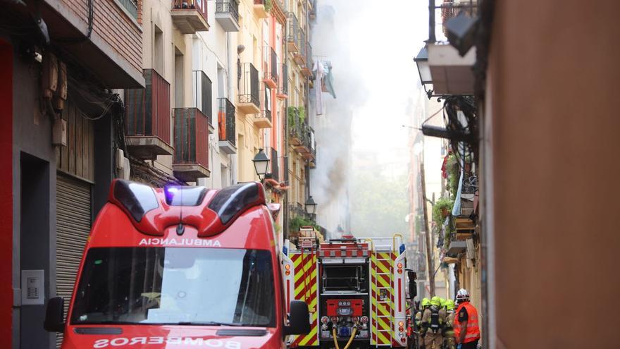 En febrero ardió un edificio en el número 43 que estaba siendo tapiado.