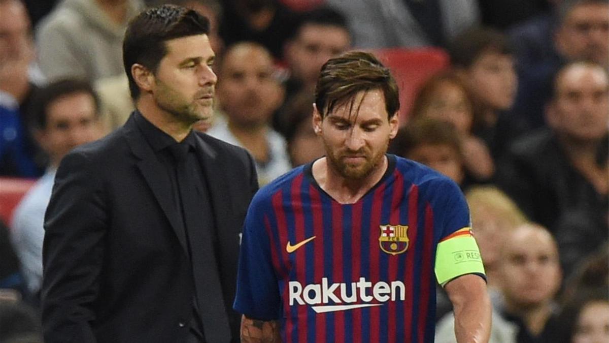 Pochettino, sobre el futuro de Messi