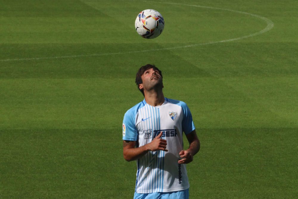 El Málaga CF presenta a sus 15 fichajes