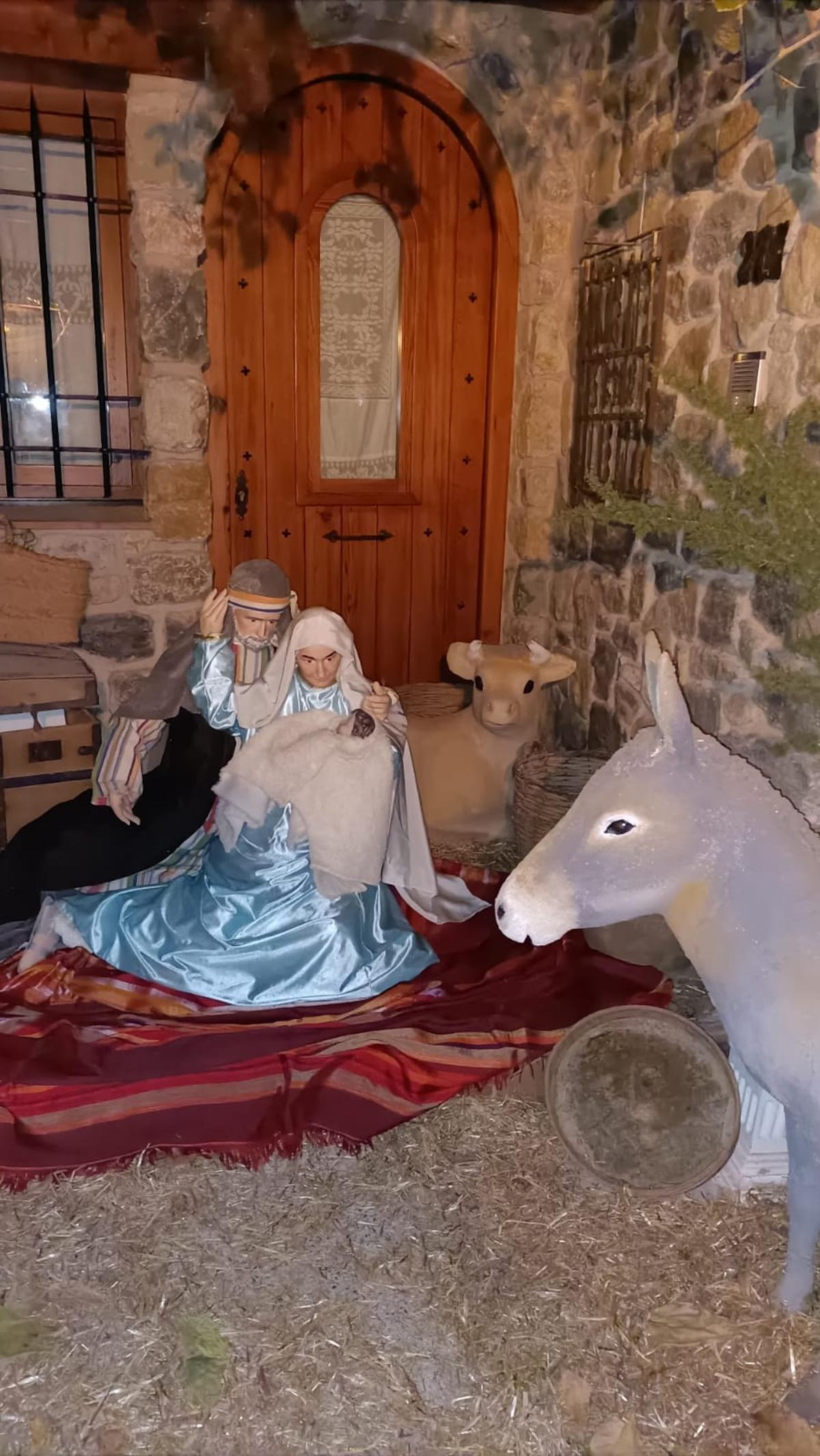 Muchas cabezas de las figuras están elaboradas en 3D.