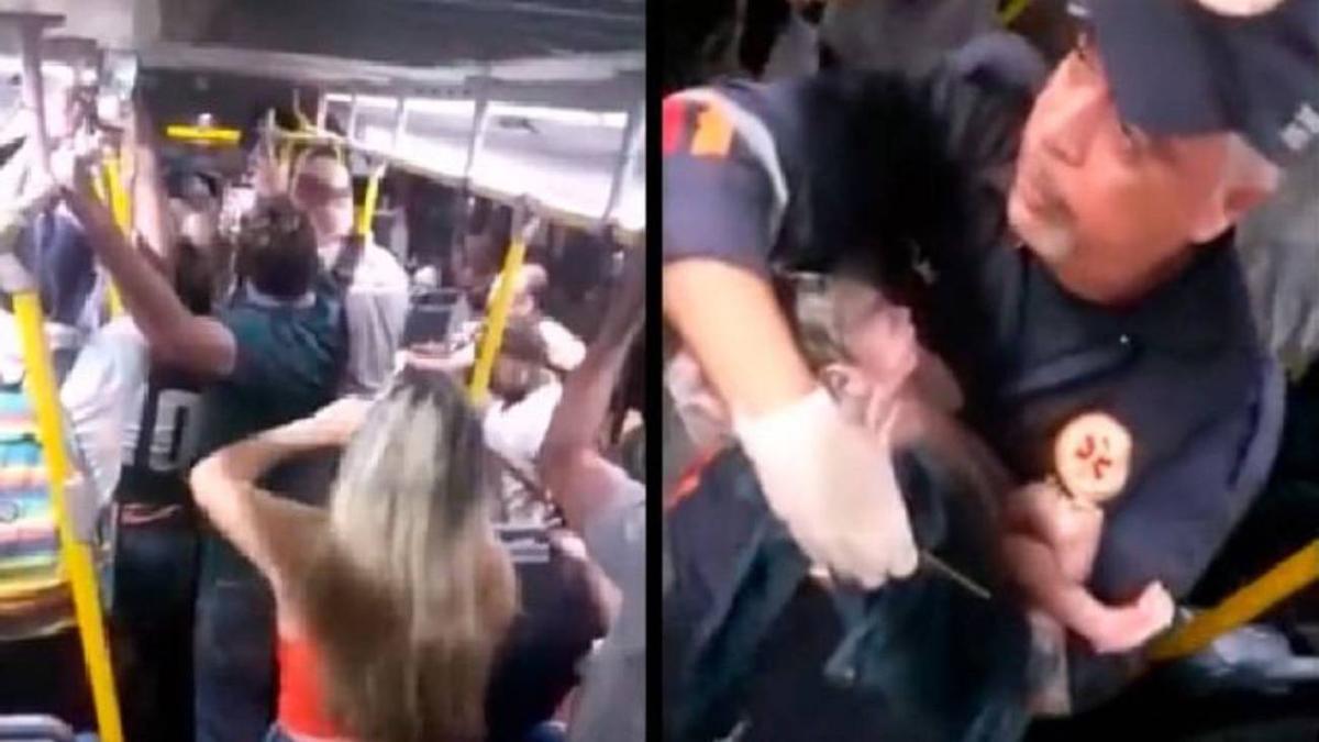 Da a luz en una guagua, pide perdón a los pasajeros y estos le responden con aplausos