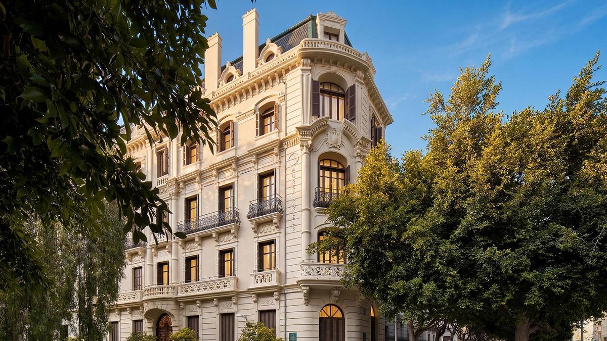 Fachada del hotel