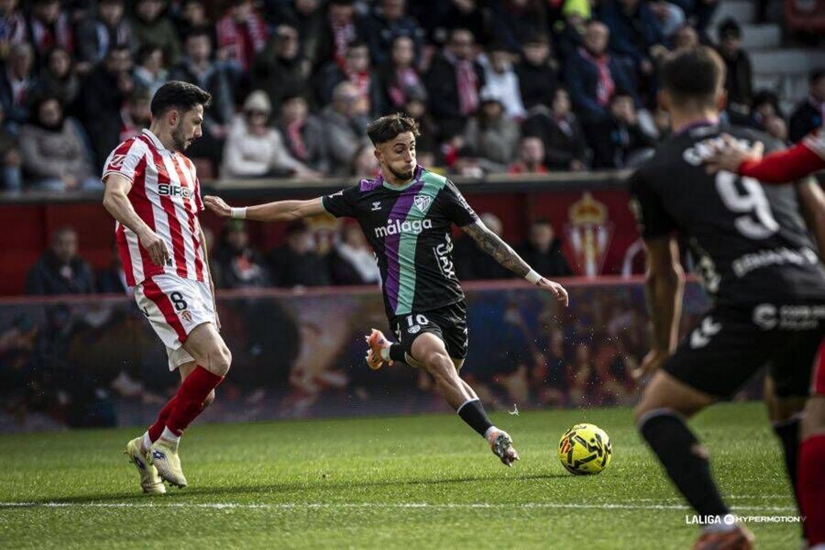 Liga Hypermotion 2025 - 2026: Sporting de Gijón - Málaga CF