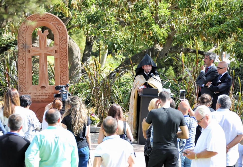 Homenaje a las víctimas del genocidio armenio en Benalmádena