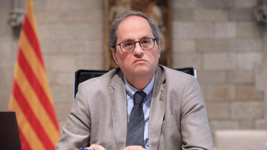 Torra dice que convocará elecciones tras la crisis