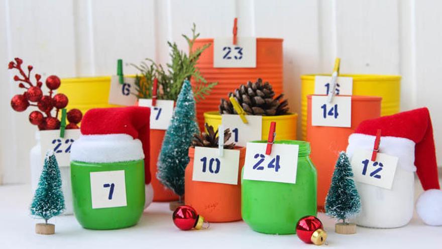 Cinc idees per fer un calendari d&#039;advent fàcil a última hora