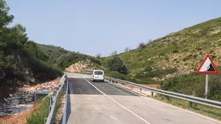 La Generalitat reabre la carretera entre Villalonga y la Vall de Gallinera