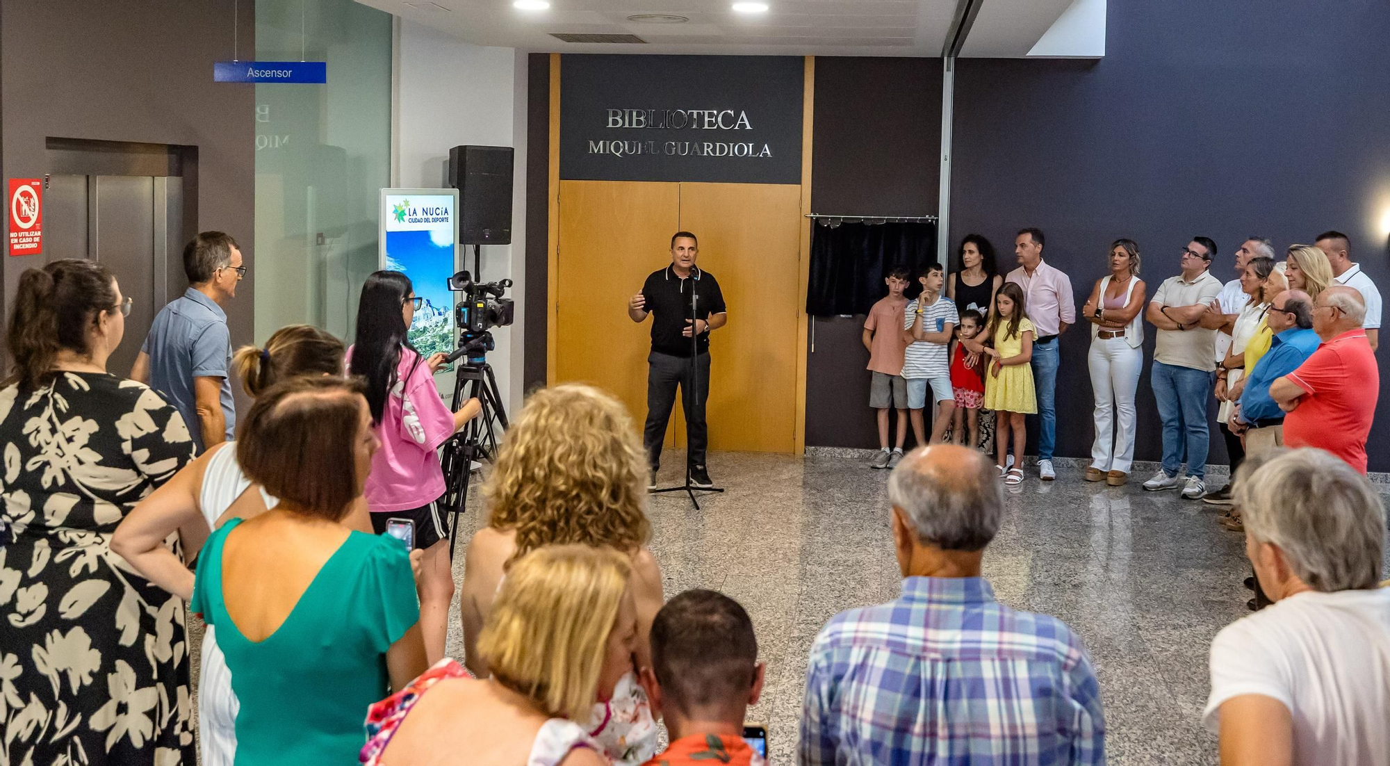 La Nucía da nombre a su Biblioteca Municipal en honor a Miquel Guardiola Fuster