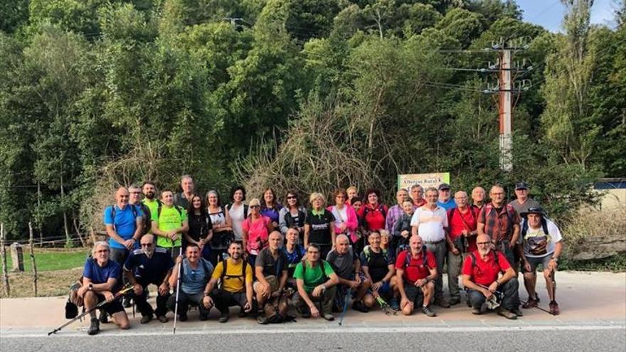 La Butrera realiza otra etapa del Camino de Santiago