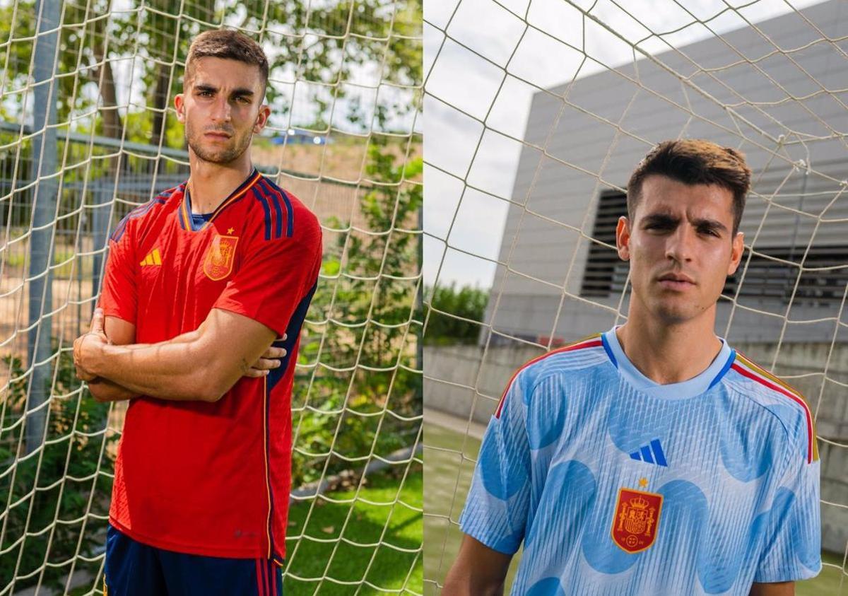 Equipaciones de España para el Mundial.