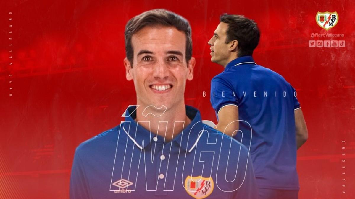 Íñigo Pérez, nuevo entrenador del Rayo Vallecano