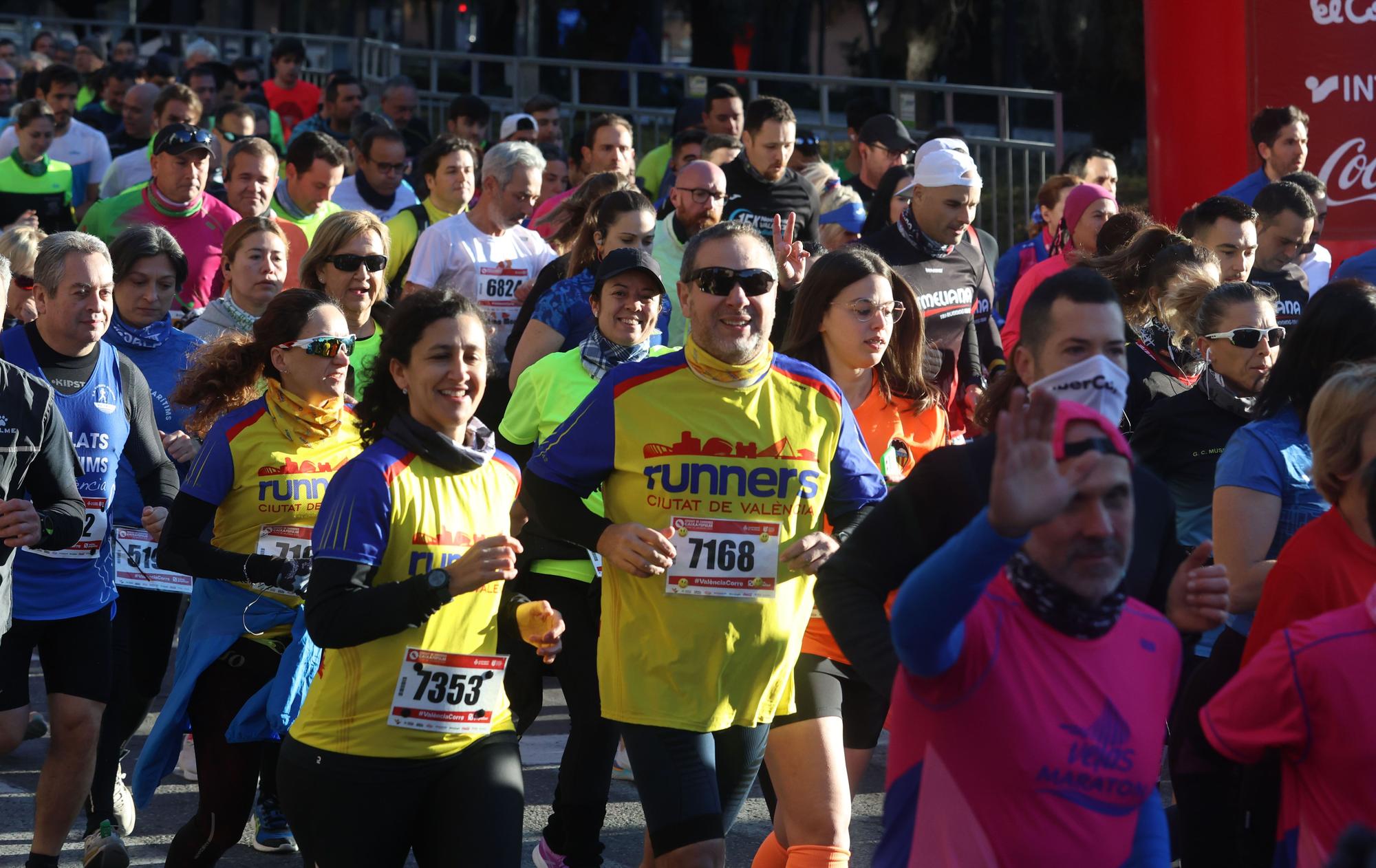 Explosión valencianista en la carrera Runners Ciudad de Valencia