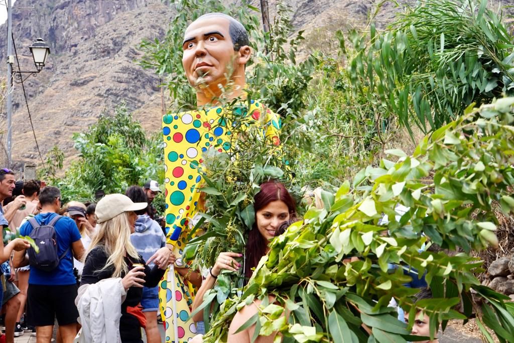 Celebración de la rama De San Pedro en Agaete