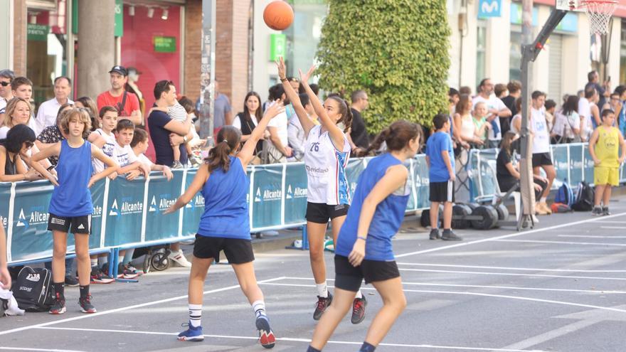 El baloncesto callejero conquista Alicante