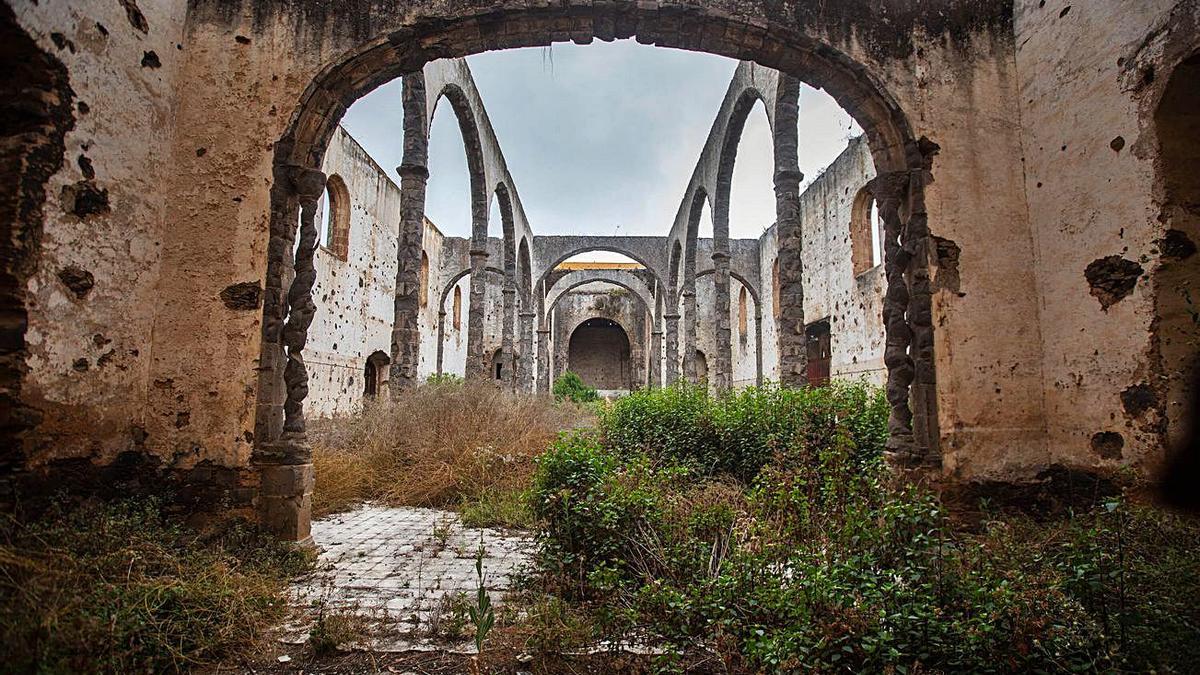 Cuenta atrás de las obras que permitiránabrir las ruinas de la iglesia de San Agustín