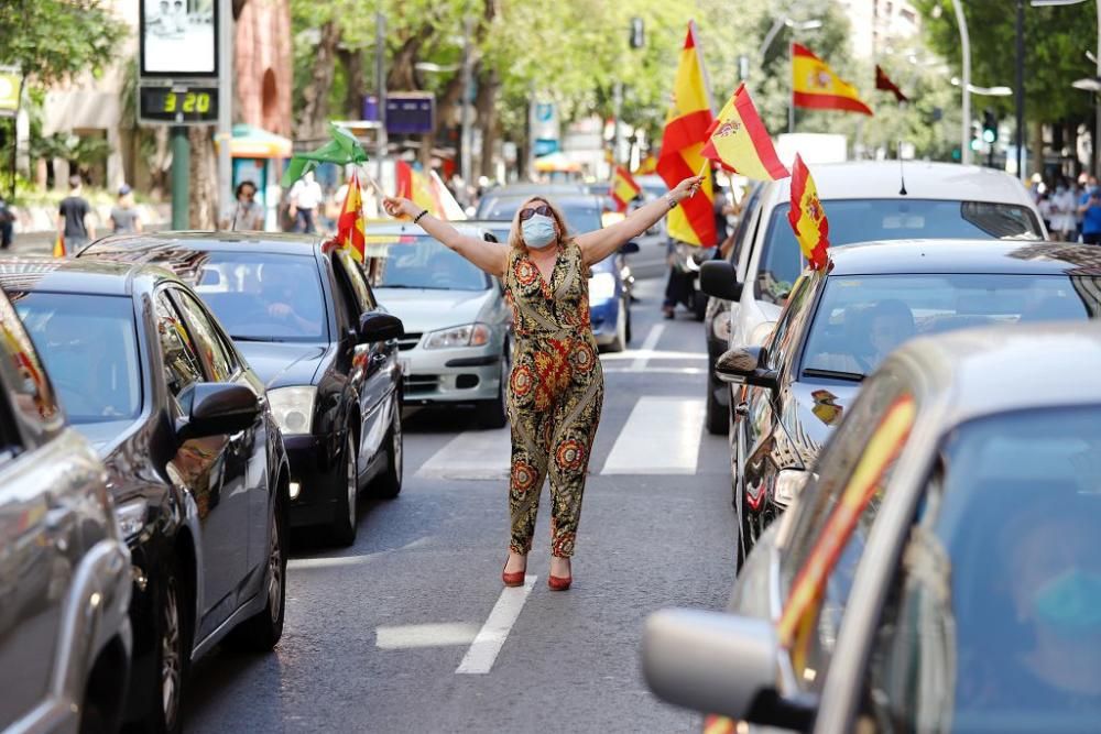 Manifestación contra el Gobierno de Sánchez