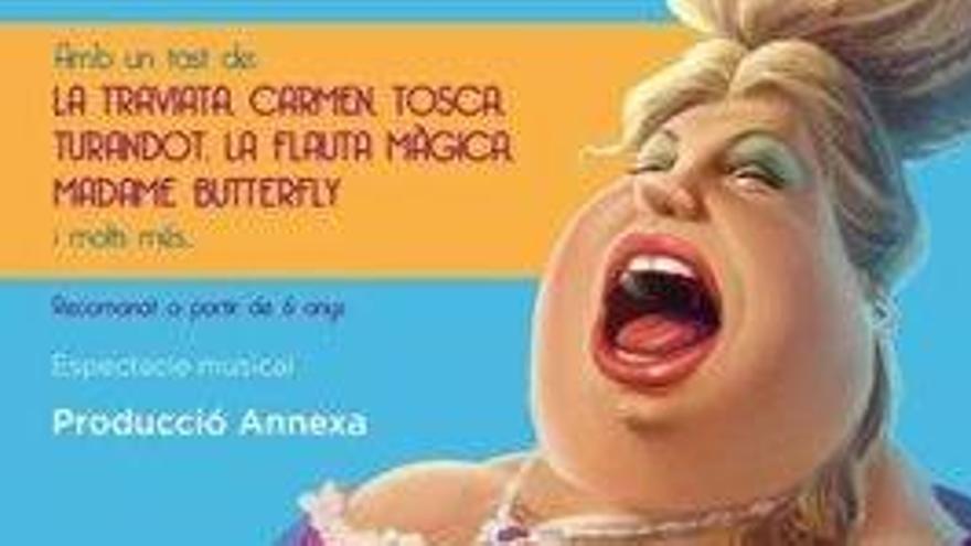 Cartel de &#039;Opera for kids&#039;.