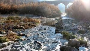 El río Ripoll a su paso por Sabadell