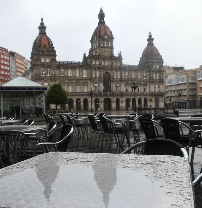 A Coruña afronta otra alerta naranja en la costa