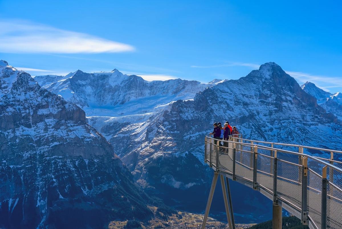 Macizo de Jungfrau, Alpes