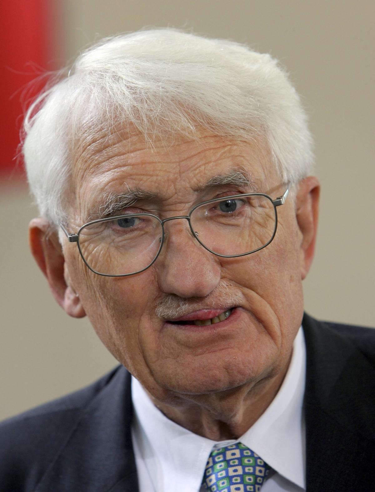 Archivo - El filósofo alemán Juergen Habermas