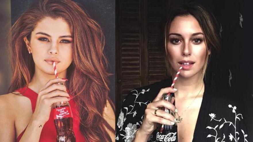 Blanca Suárez imita a Selena Gómez