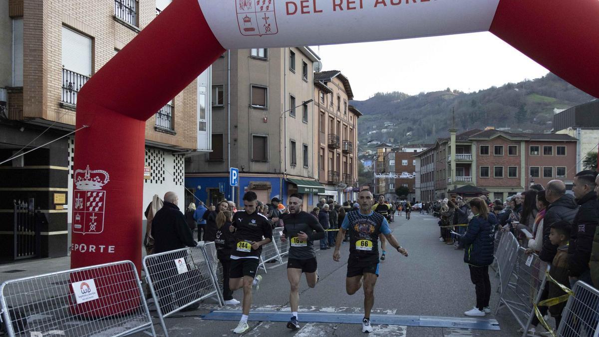 Un momento de la última San Silvestre de San Martín