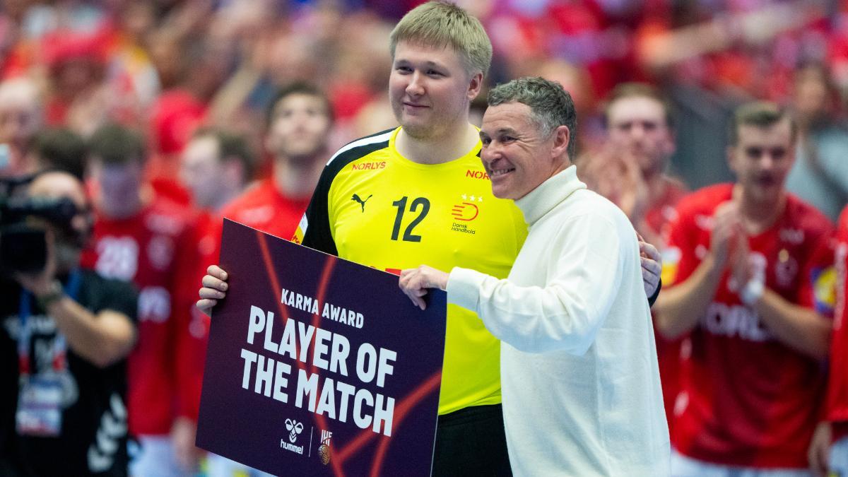 Nadie discutió el MVP del partido para Emil Nielsen