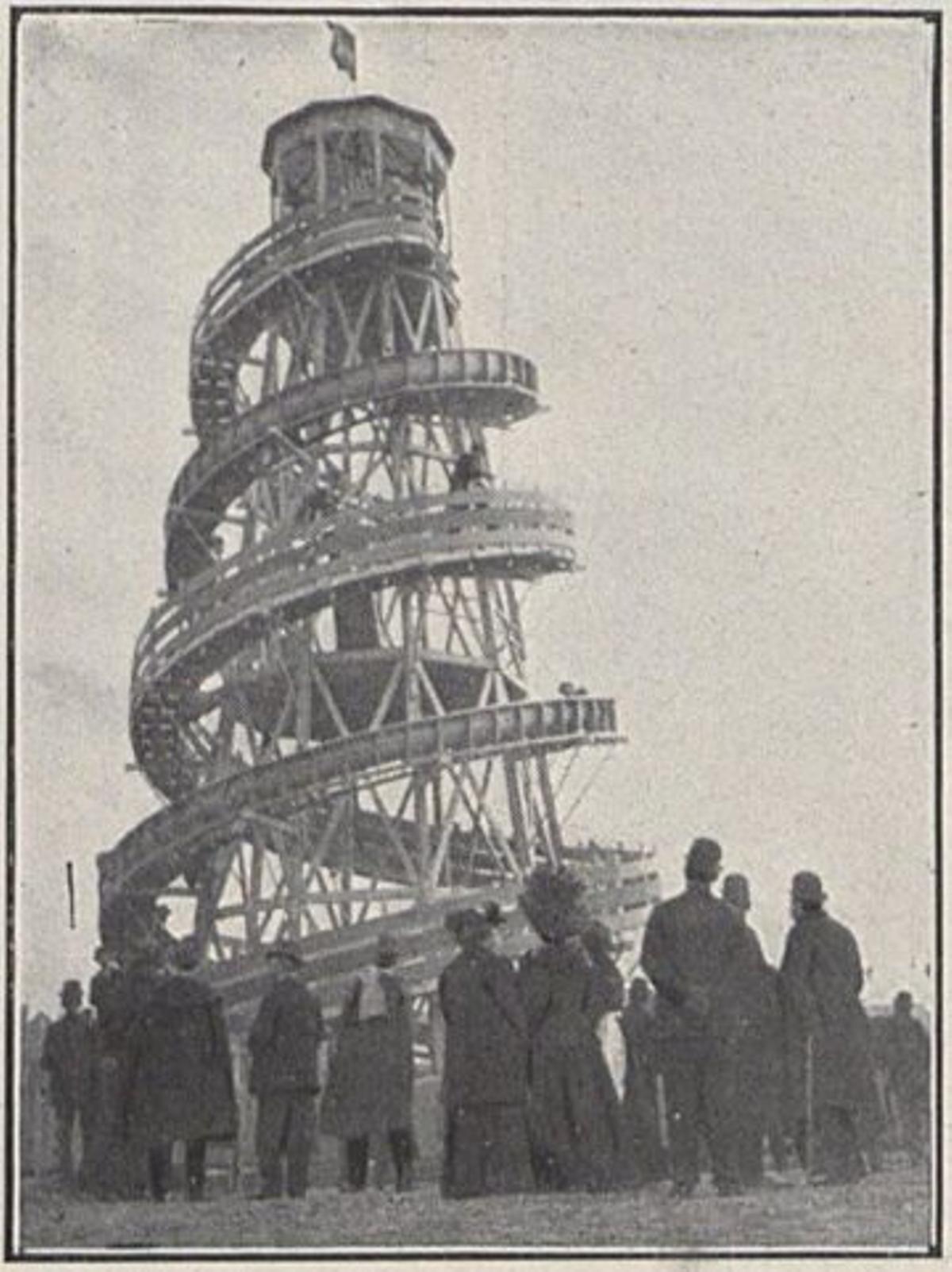 El 'toboggan' de Cibeles.