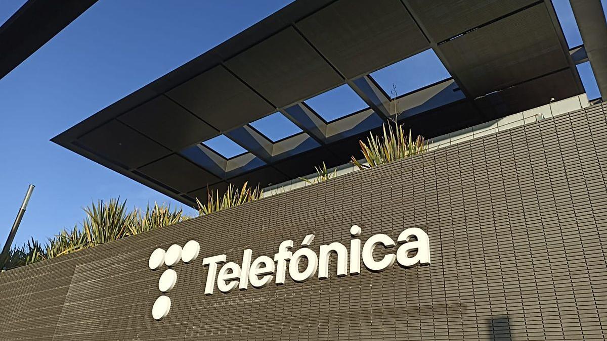 Sede madrileña de Telefónica.