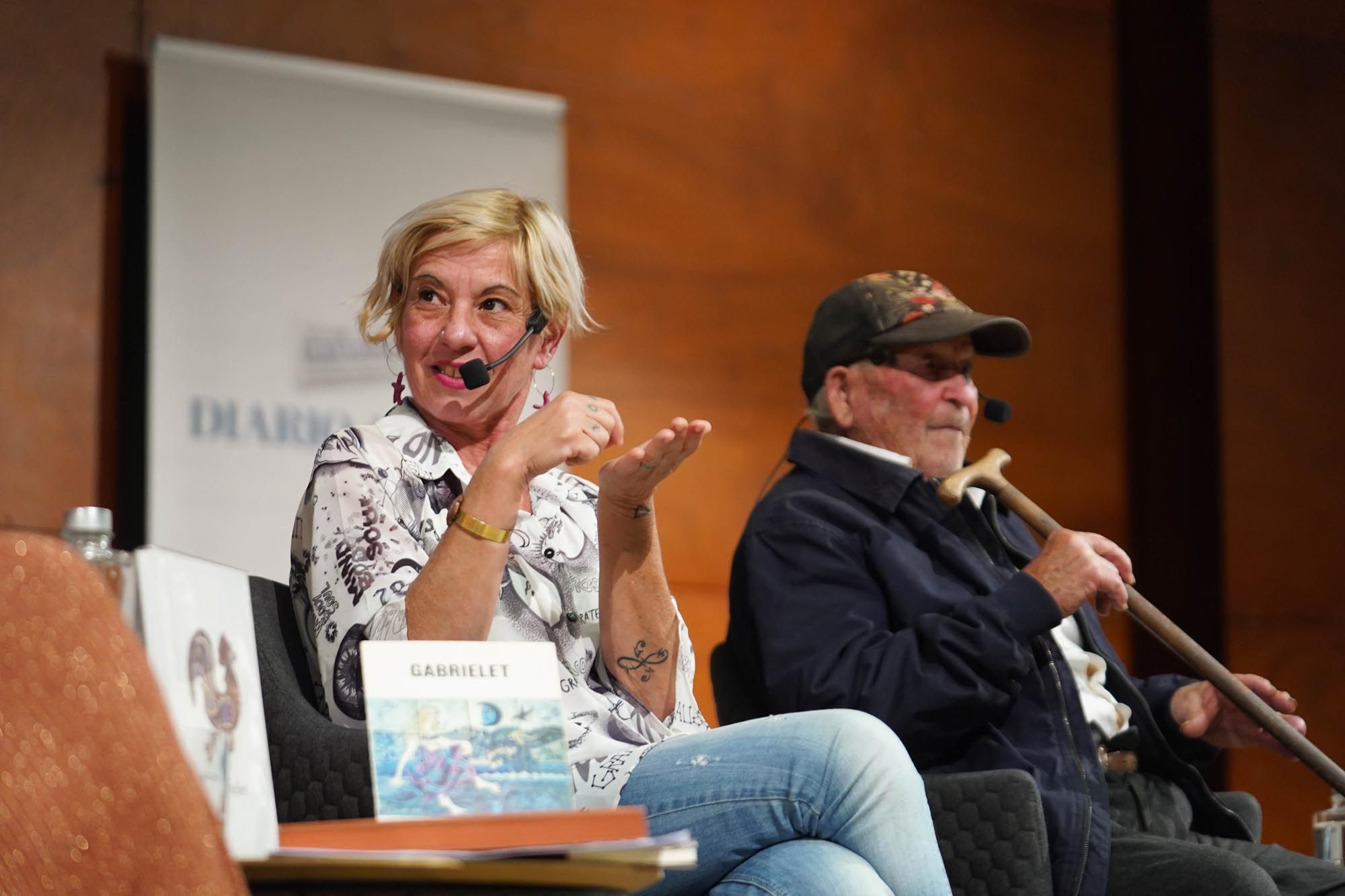 Presentación del libro 'Hombres de barro', en el Club Diario de Ibiza