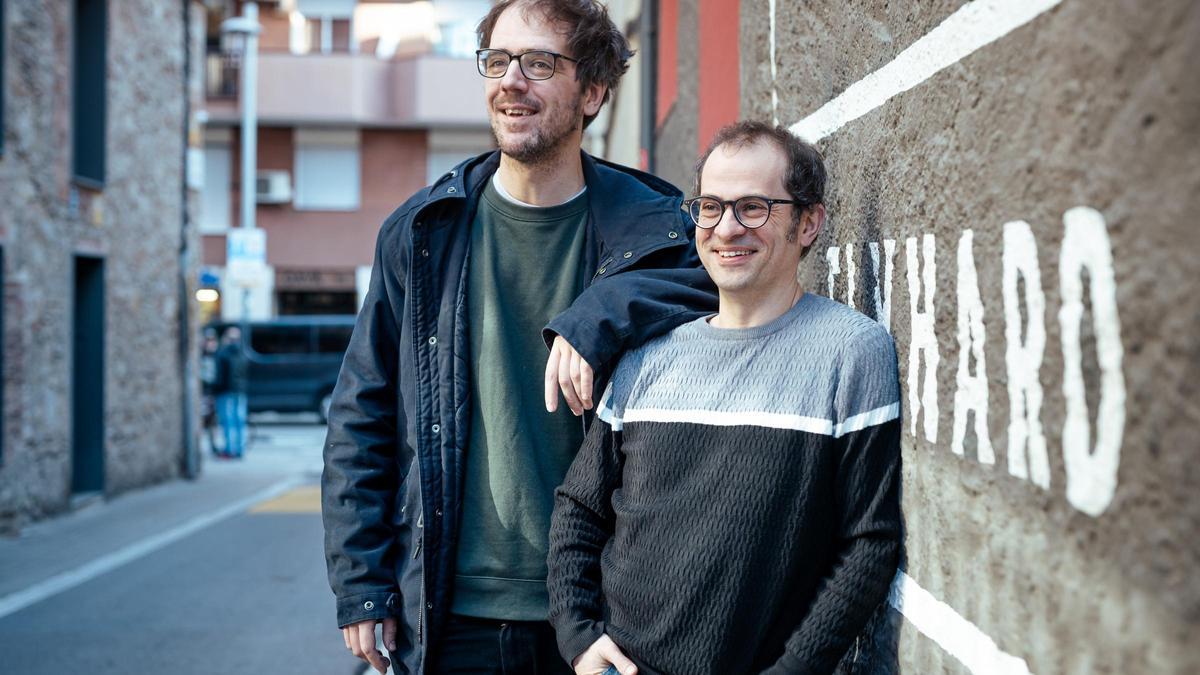 Joan Yago, autor de 'Breu història del western' y Llàtzer Garcia, director del montaje.