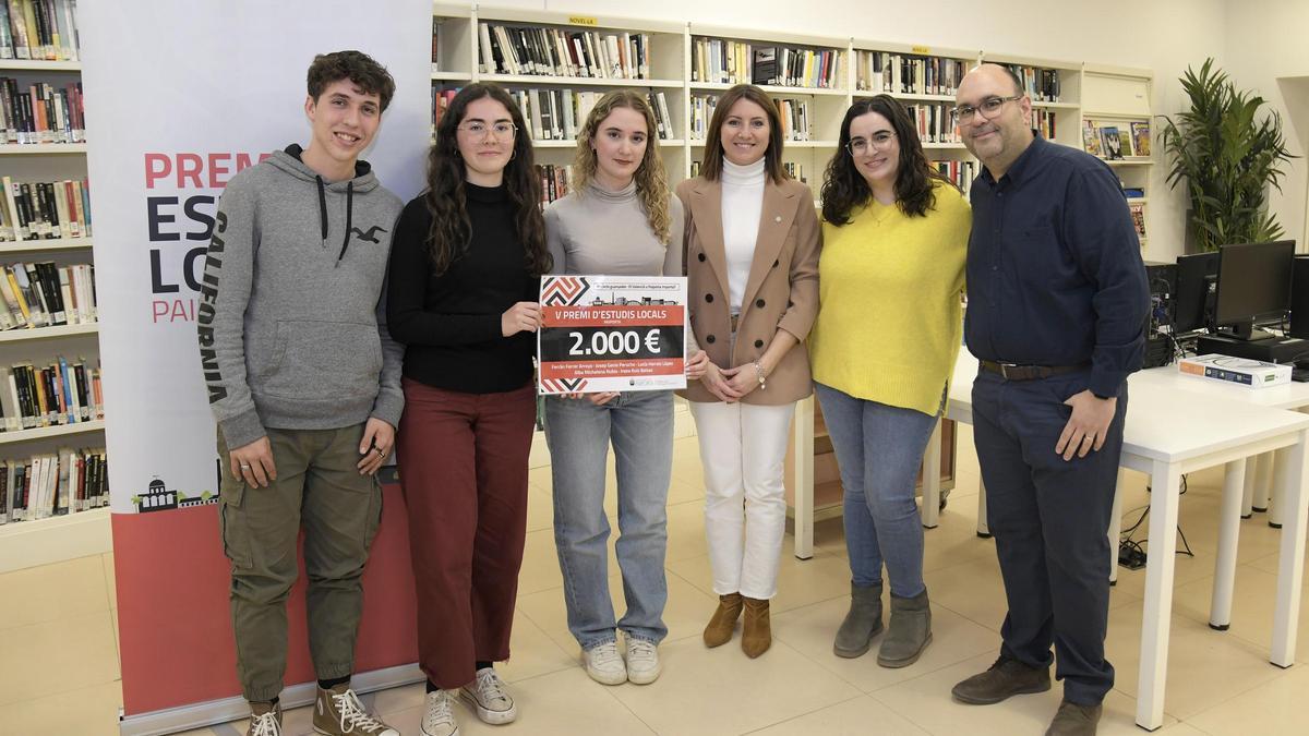 Premio a un estudio sobre el uso del valenciano entre el alumnado paiportino en la ESO