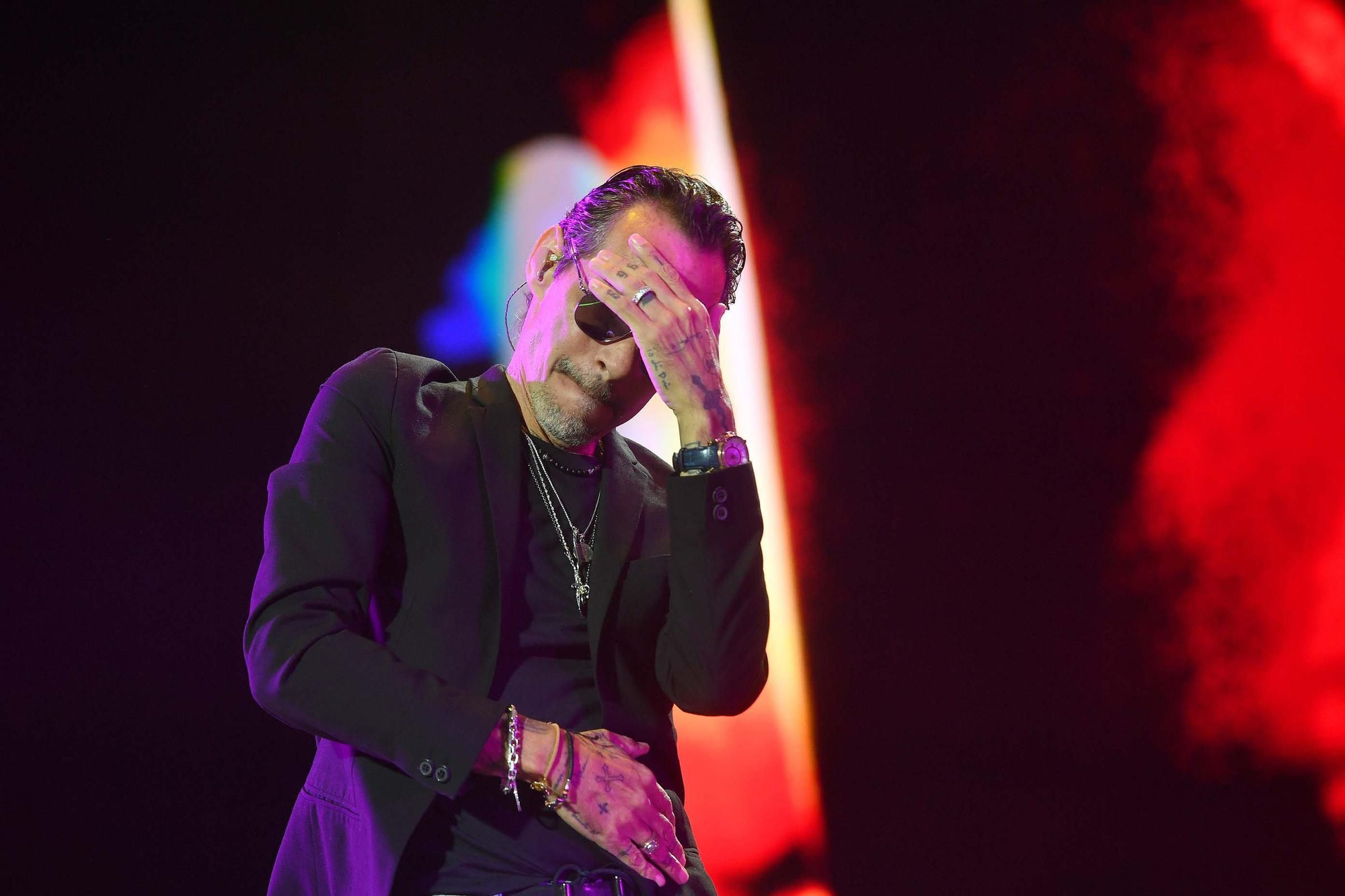 Marc Anthony pone a bailar a más de 12.000 personas en A Coruña