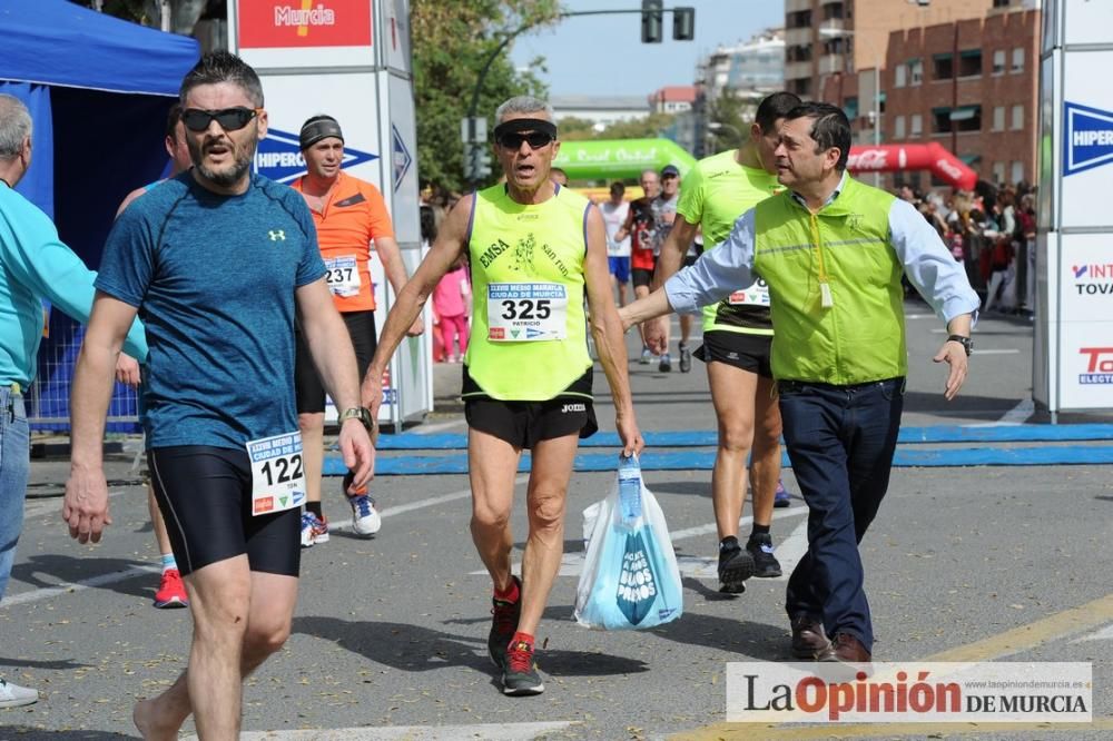 Media Maratón de Murcia: llegada (2ª parte)