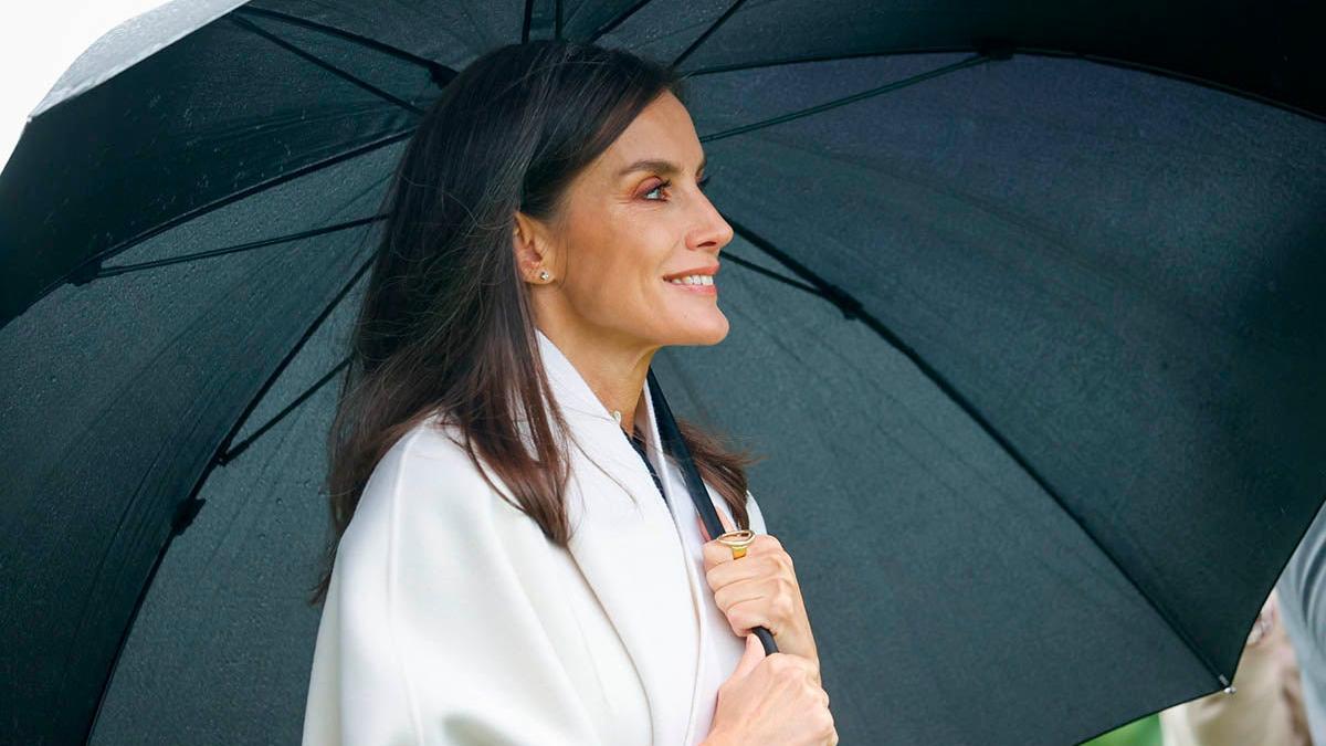 La reina Letizia en Cadavedo (Asturias), por los Premios Princesa de Asturias