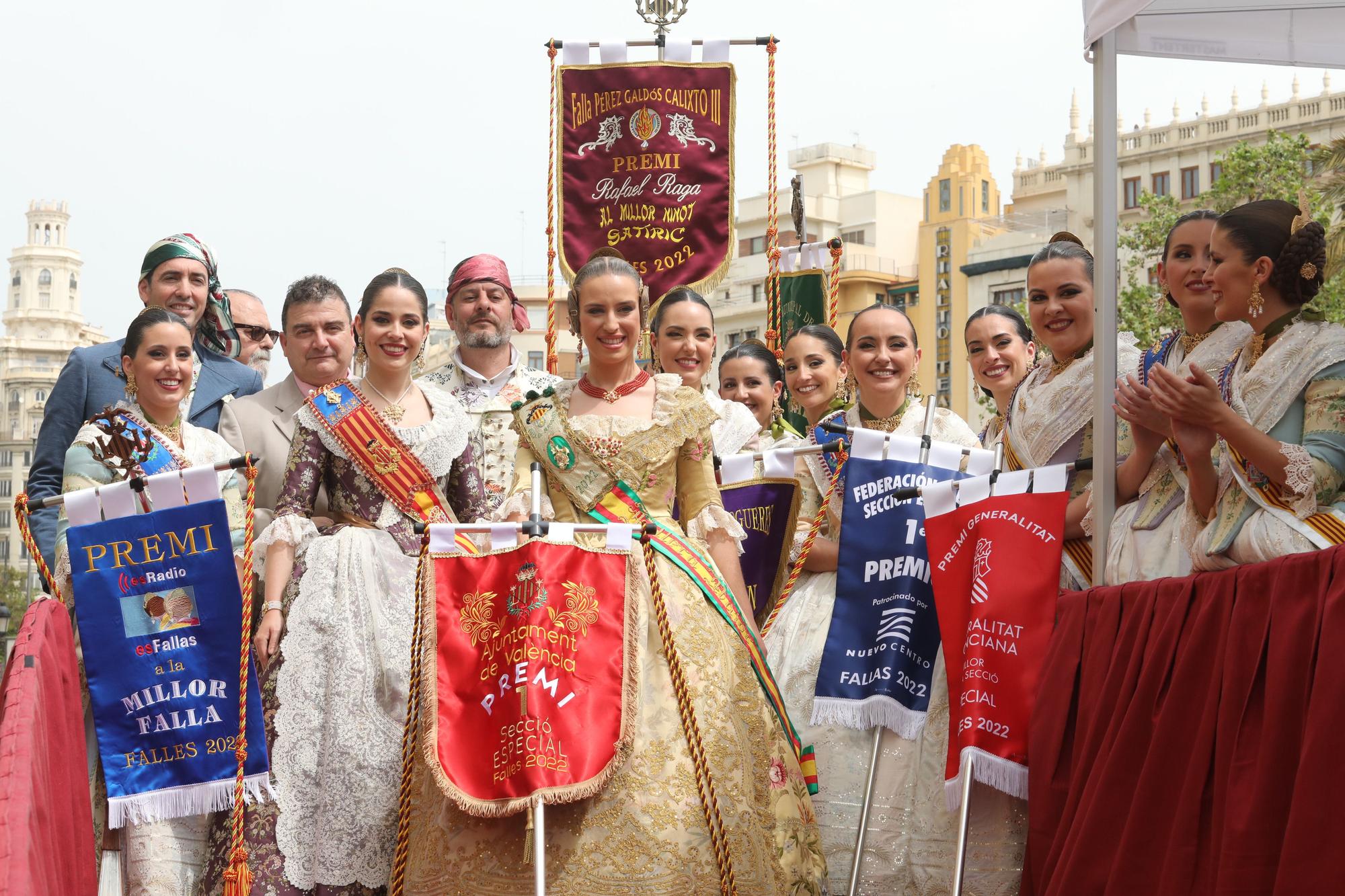 Entrega de los premios de Fallas 2022 a la Sección Especial