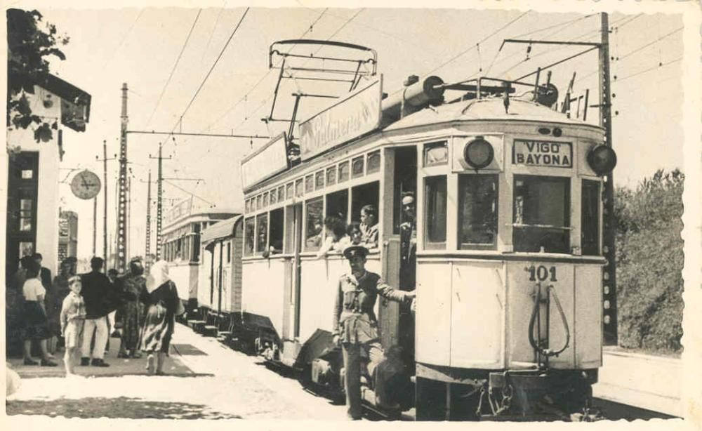Convoy de la línea Vigo-Baiona