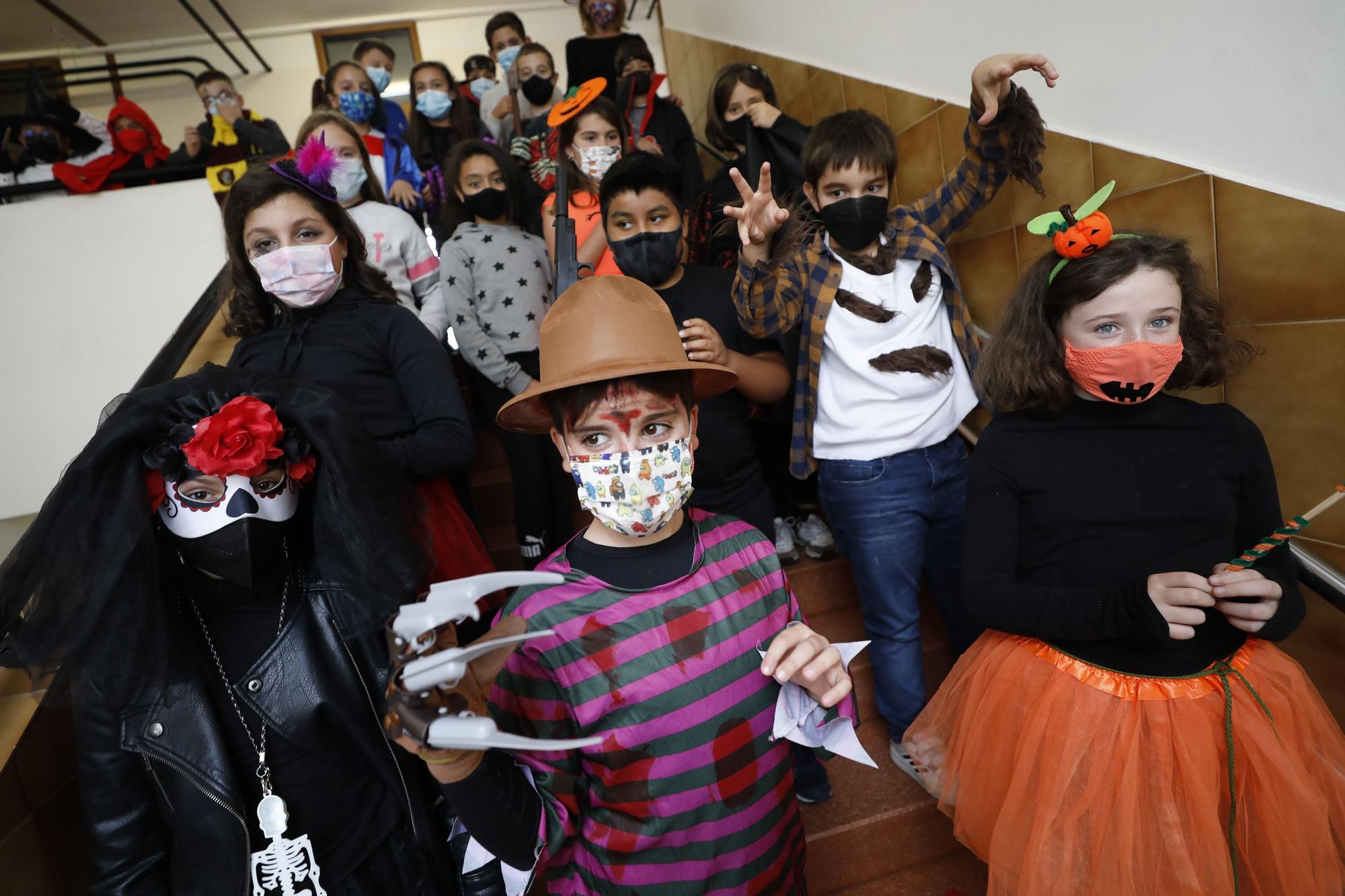 Así se ha celebrado Halloween en los colegios de Asturias