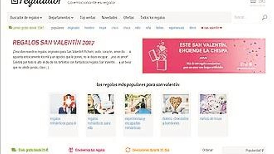 Esta página web te ayuda a escoger el mejor regalo