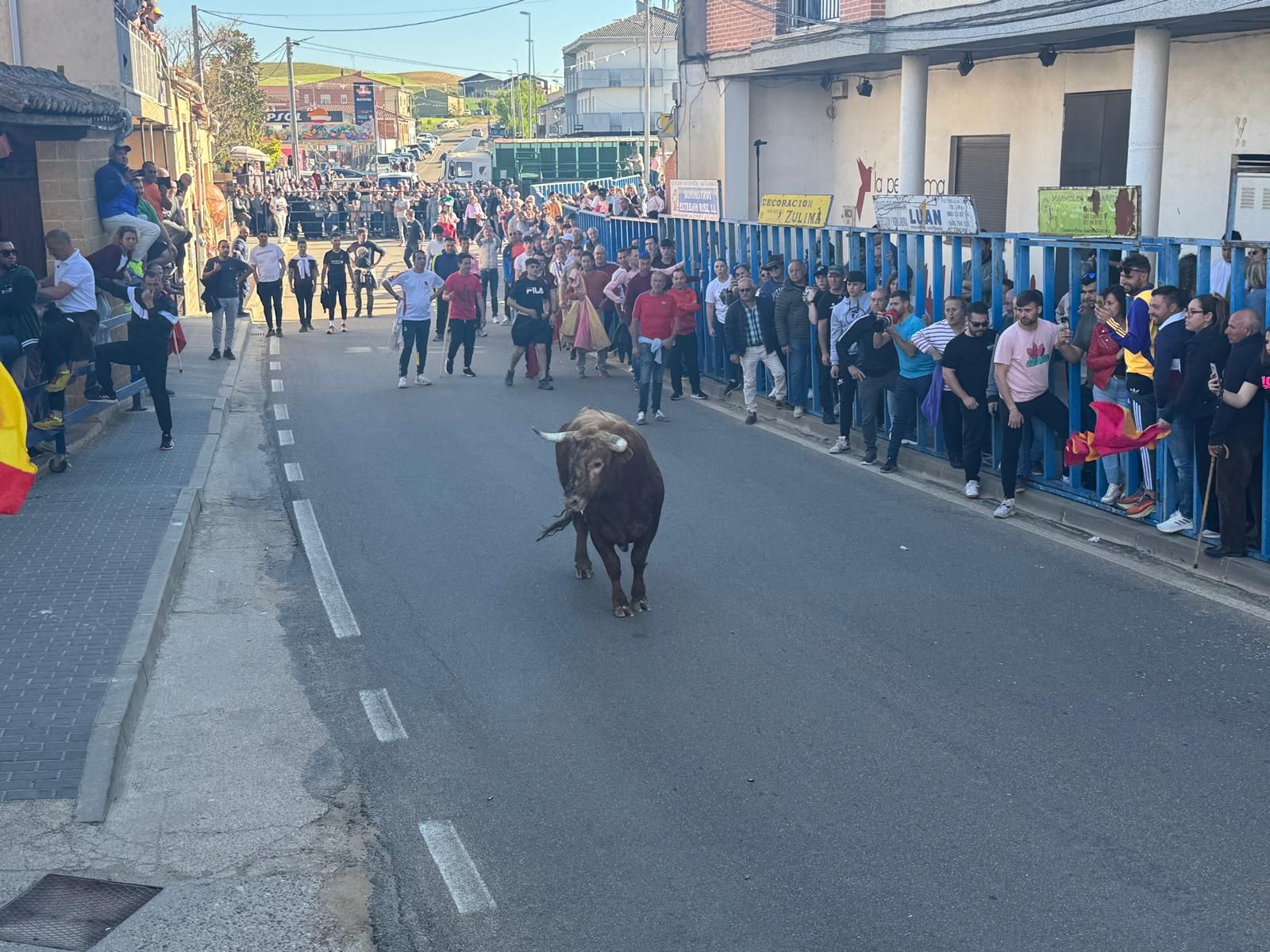 La Bóveda "calienta motores" con los "toros del Agua"