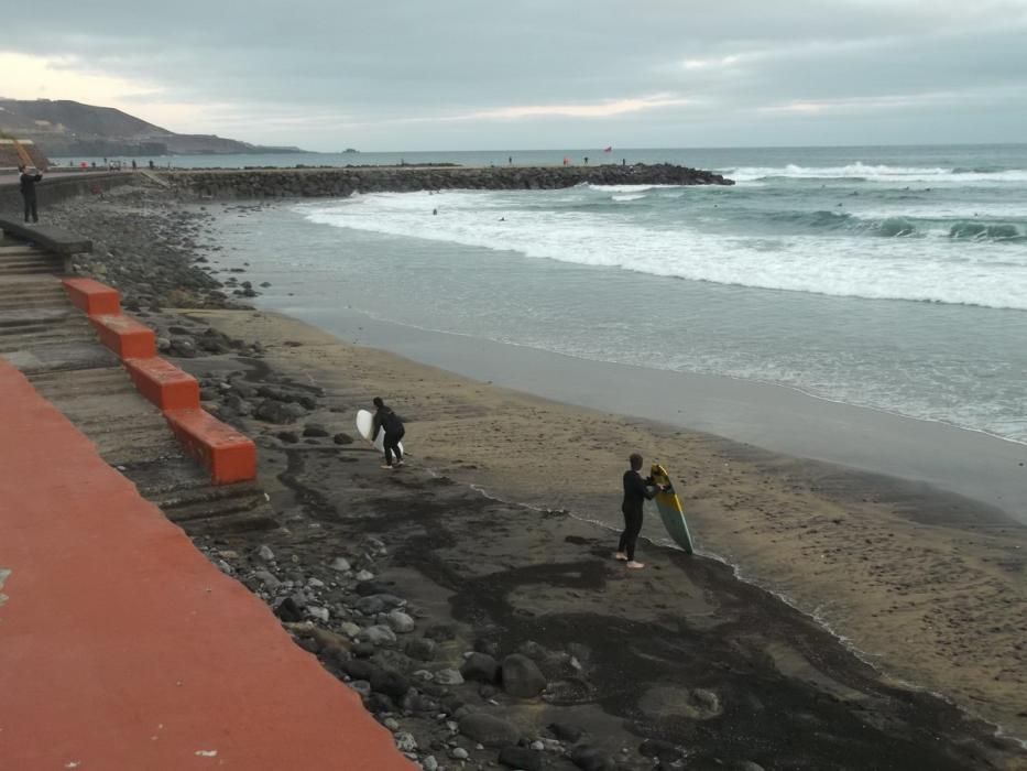 Deportistas en Las Palmas de Gran Canaria