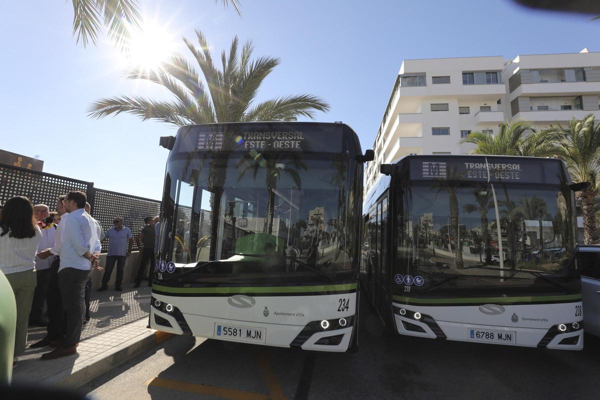 Este año se esperan nuevos autobuses eléctricos en Elche