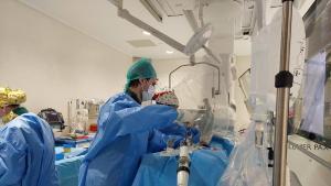 Un momento de la intervención.