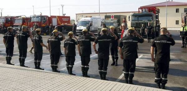 Fotogalería de la Unidad Militar de Emergencias